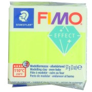 Fimo Polymer Clay Neon Effect 57gr Yellow (n°101) x1