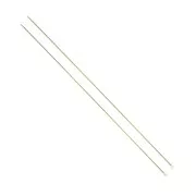 3mmx40cm Aluminium  DMC Knitting needles - Rose Gold Tone x2