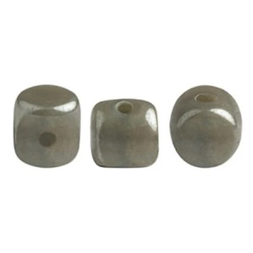 2.5x3mm Minos® by Puca® - Opaque Dark Grey Luster x5g