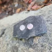 Round cabochon  8mm Rose Quartz