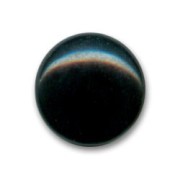 Round cabochon  8mm Black Onyx