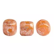 2.5x3mm Minos® by Puca® - Orange Opal Tweedy x5g