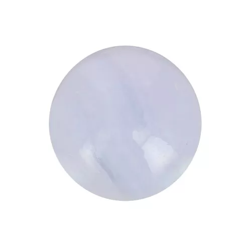 Round cabochon 8mm Blue Lace Agate