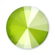PureCrystal 1122 Rivoli Round Stone 16mm Crystal Ultra Lime