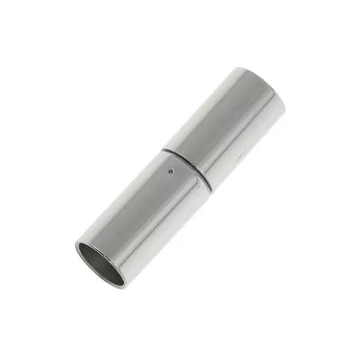 21x6mm Stainless steel bayonet clasp for 5 mm cord x1