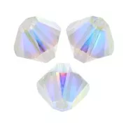 PureCrystal 5328 Crystal Bicones 3mm Crystal AB2X x50
