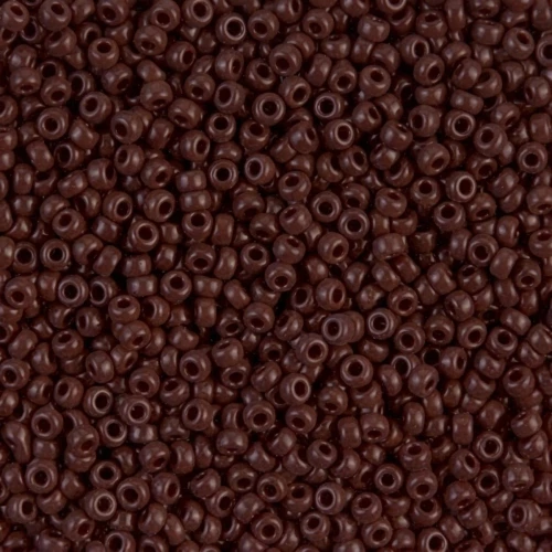 Miyuki Seed beads 11/0 409 - Opaque Chocolate