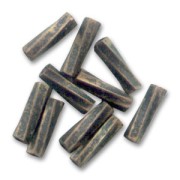 Bugles Twist Miyuki 6 mm TW-1275- Black Gold Antiqued Mat x10g