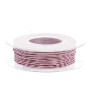 0,9mm Samantha thread reel made in Italy - Antique Pink x30m