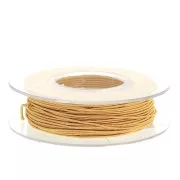 0,9mm Samantha thread reel made in Italy - Mustard x30m