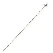 Brooch stick 130mm silver color x1