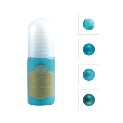 Padico liquid dye to colour resin Pearl Turquoise x5ml