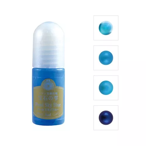 Padico liquid dye to colour resin Pearl Sky Blue x5ml