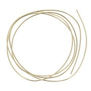 1.25mm/16 ga Gold filled round hard wire x 1 m