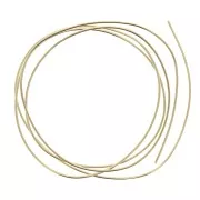1.25mm/16 ga Gold filled round hard wire x 1 m