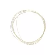 0.25mm/30 ga Gold filled round hard wire x 1 m