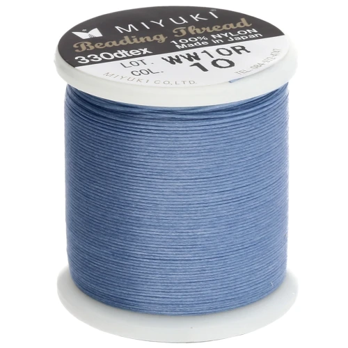 Miyuki Nylon Beading thread B 0.25 mm Light Blue x50 m