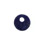 6mm Round Gemstone sequin - Lapis Lazuli x1