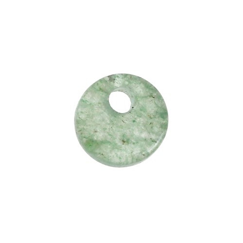 6mm Round Gemstone sequin - Aventurine x1