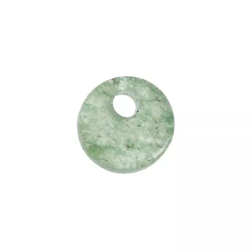 6mm Round Gemstone sequin - Aventurine x1