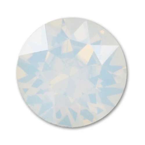 PureCrystal 1088 Round Stone 8mm White Opal