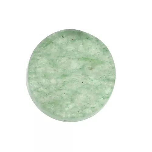 8mm Gemstone round Puck - Aventurine x1