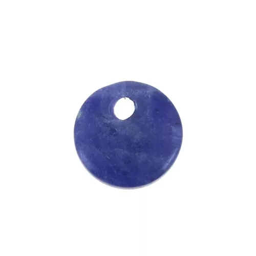 8mm Round Gemstone sequin - Sodalite x1