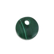 8mm Round Gemstone sequin - Malachite x1|raw }}
