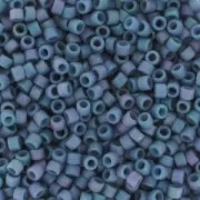 Miyuki Delica 11/0 DB0376 - Mat Metallic Steel Blue Luster