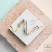 Miyuki Delica 11/0 DB1812 - Dyed Light Aqua Green Silk Satin