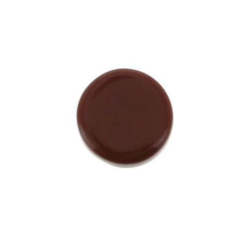 6mm Gemstone round Puck - Jaspe Rouge x1