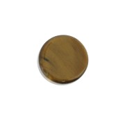 6mm Gemstone round Puck - Oeil de Tigre x1|raw }}