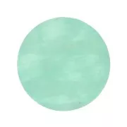 Amazonite - 6mm Gemstone round Puck - Amazonite x1 6mm Gemstone round Puck - Amazonite x1