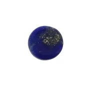 Lapis lazuli - 6mm Gemstone round Puck - Lapis Lazuli x1 6mm Gemstone round Puck - Lapis Lazuli x1