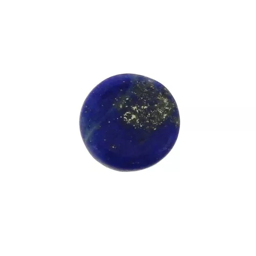 6mm Gemstone round Puck - Lapis Lazuli x1