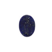 8x6mm Gemstone Oval puck - Lapis Lazuli x1|raw }}