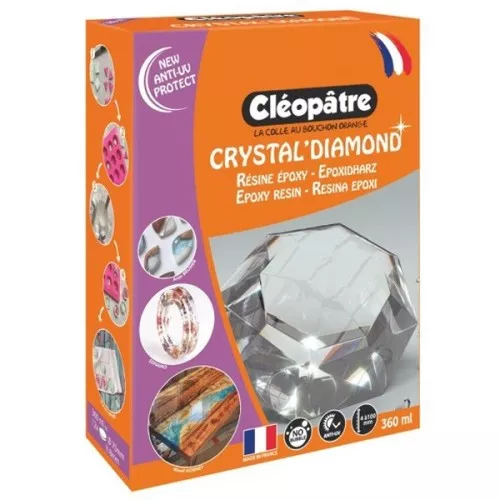 Crystal'Diamond 360ml Resin for Inclusion casting
