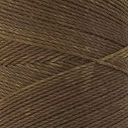 Linhasita waxed thread spool for micro macramé 0.75 mm - Khaki (222) x228m