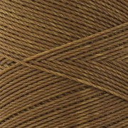 Linhasita waxed thread spool for micro macramé 0.75 mm - Old Bronze (204) x228m