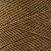 Linhasita waxed thread spool for micro macramé 0.75 mm - Old Bronze (204) x228m