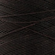 Linhasita waxed thread spool for micro macramé 0.75 mm - Chocolate Brown (29) x228m