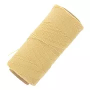 Linhasita waxed thread spool for micro macramé 0.75 mm - Cream (1310) x228m
