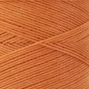 Linhasita waxed thread spool for micro macramé 0.75 mm - Melon (217) x228m