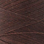 Linhasita waxed thread spool for micro macramé 0.75 mm - Pecan (649) x228m