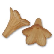 Flowers 21x23mm Frosted Caramel x10|raw }}