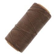 Linhasita waxed thread spool for micro macramé 0.75 mm - Cedar (511) x228m|raw }}