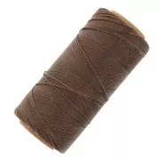 Linhasita waxed thread spool for micro macramé 0.75 mm - Cedar (511) x228m