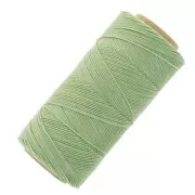 Linhasita waxed thread spool for micro macramé 0.75 mm - Lichen (397) x228m