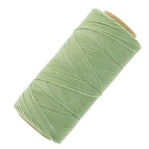 Linhasita waxed thread spool for micro macramé 0.75 mm - Lichen (397) x228m