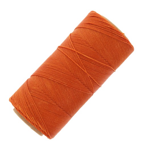 Linhasita waxed thread spool for micro macramé 0.75 mm - Topaz (30) x228m